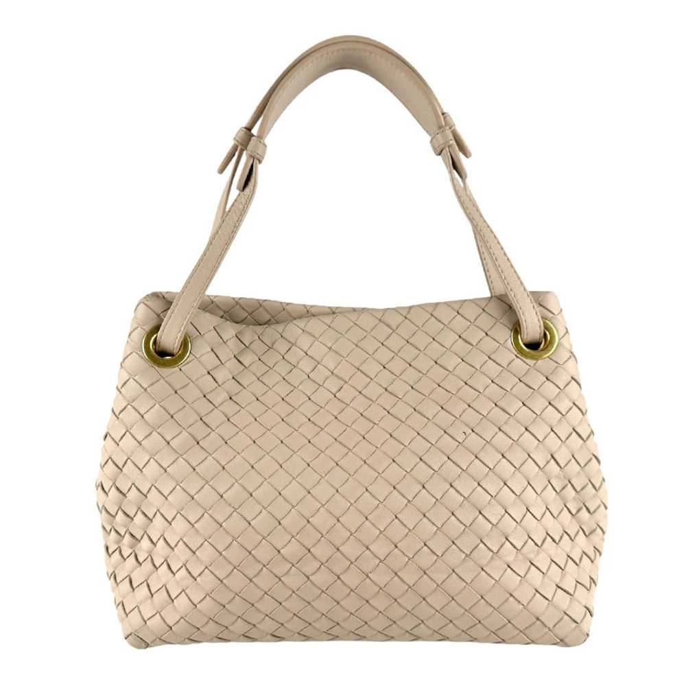 Bottega Veneta handbag Intrecciato leather pink